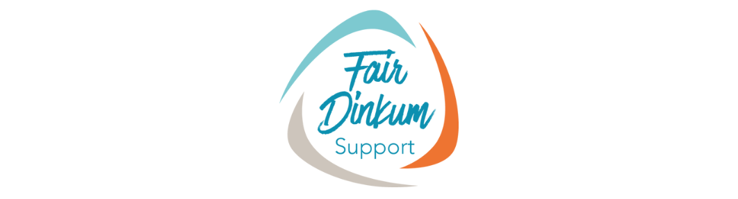 Logo fair dinkum support empoweryourself